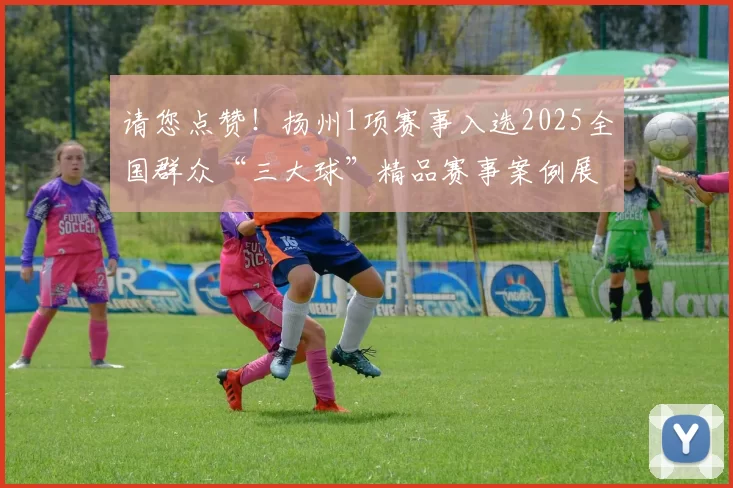 请您点赞！扬州1项赛事入选2025全国群众“三大球”精品赛事案例展播